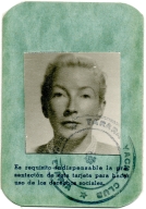 Cuban ID Card, Mary Hemingway