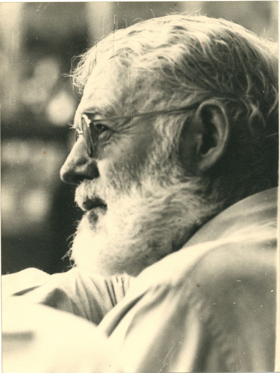 Portrait of Ernest Hemingway, Left Profile